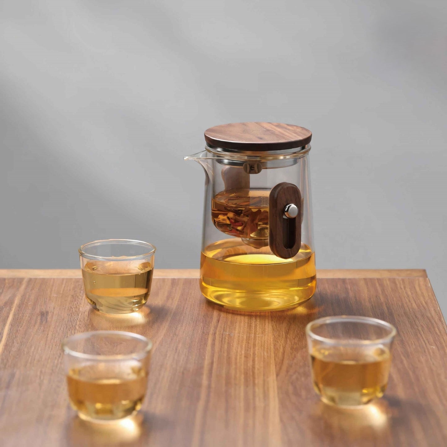 Portable Glass Tea Set with 330ml Teapot and Travel Case – Perfect for On-the-Go Brewing 8
