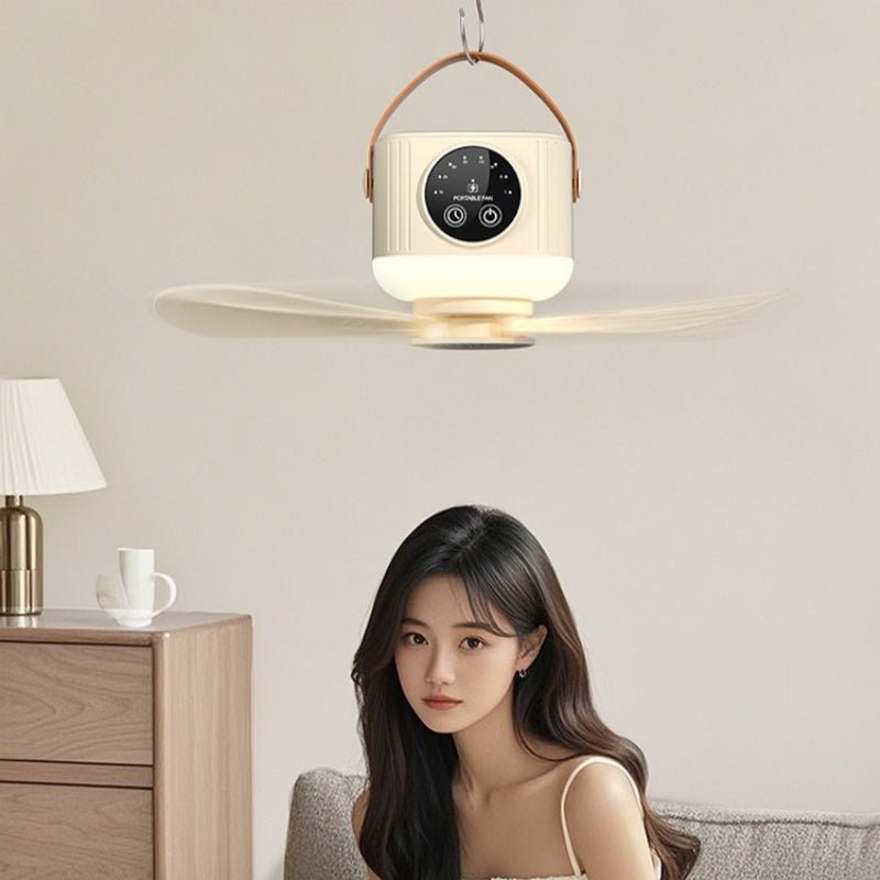 Portabreeze Hanging Fan Light Remote Timer Product Image 05