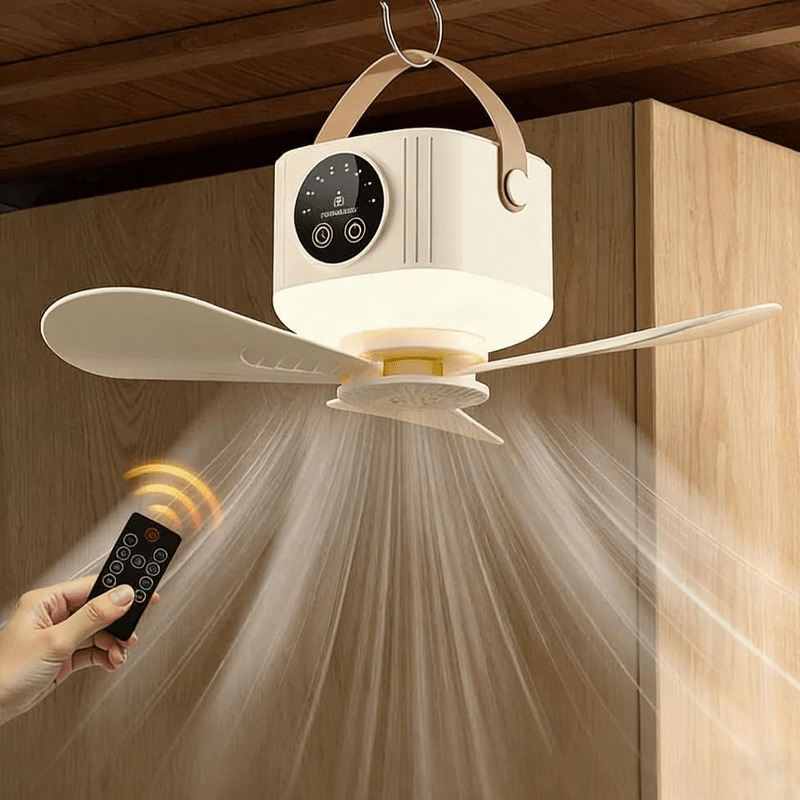 Portabreeze Hanging Fan Light Remote Timer Product Image 06