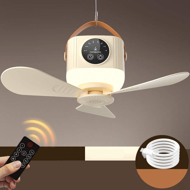 Portabreeze Hanging Fan Light Remote Timer Product Image 10
