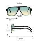 Portofino Sunglasses (Blue ) - Sunglasses | Zavonix