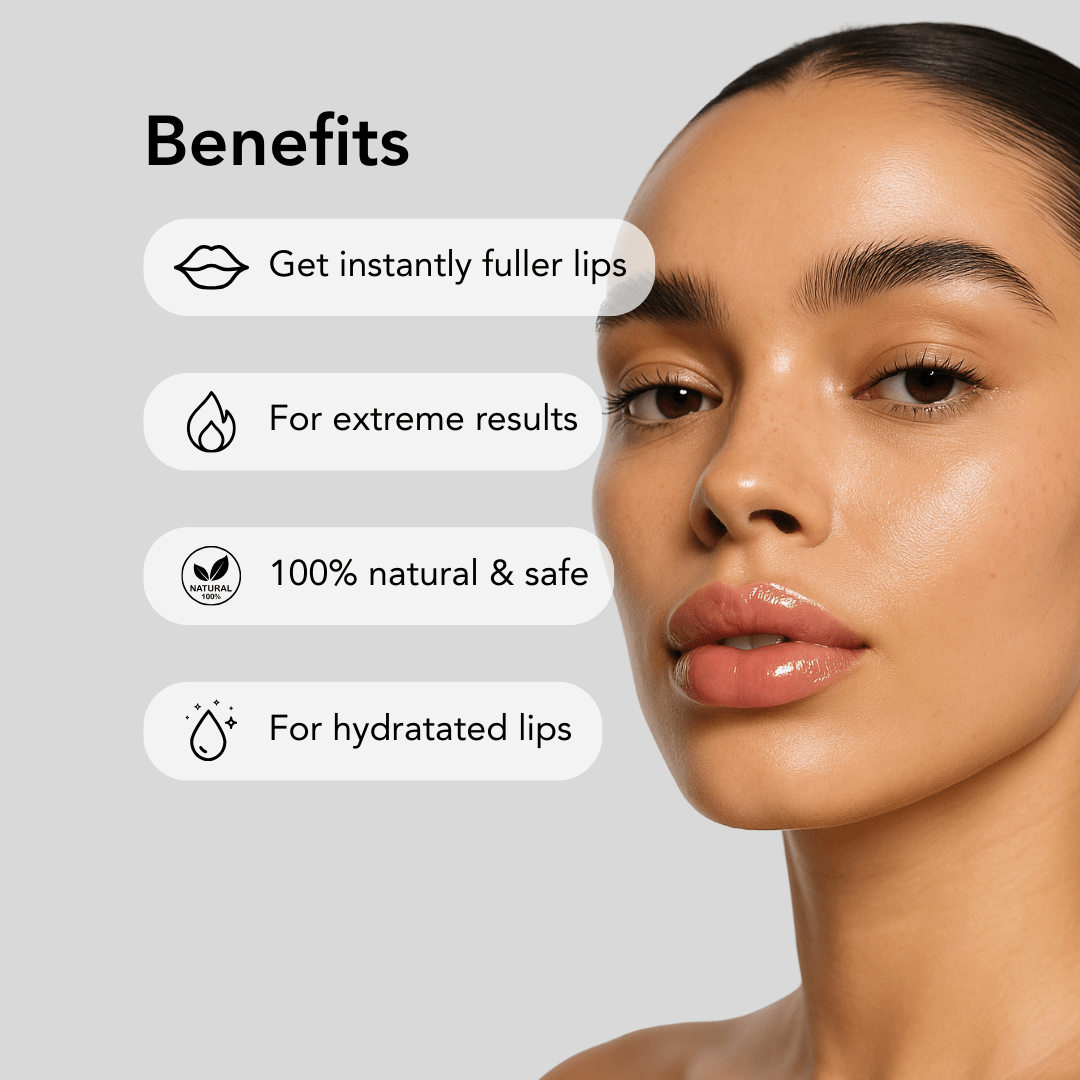 PoutPower™ — Unleash Irresistible Fullness and All - Day Hug - Soft Smoothness ( ) - | Zavonix