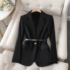 PowerCurve Blazer™ — Command Every Room with a Waistline That Means Business (Black XS) - | Zavonix