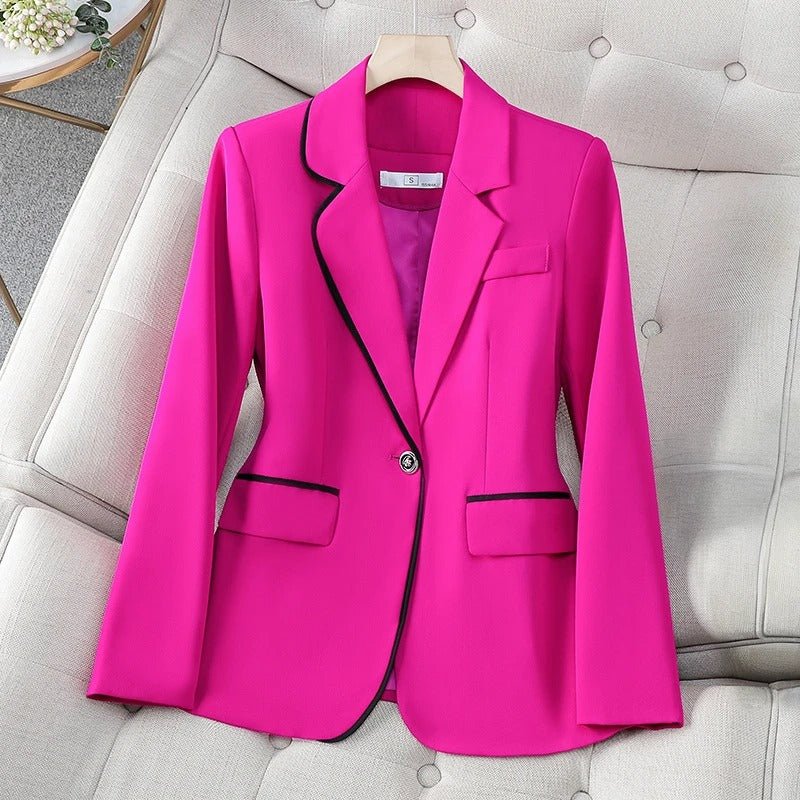 PowerMove Blazer™ — Own Every Room with Unstoppable Confidence and Style (Pink XS) - | Zavonix
