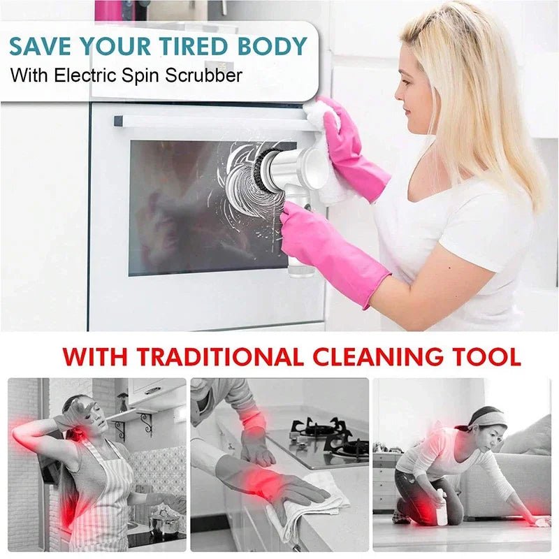 PowerScrub Pro™ — Crush Grime Instantly and Enjoy Effortless, Pain - Free Sparkle ( ) - | Zavonix