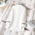 Powerstride Blazer™ — Command Every Room with Unshakable Confidence and Timeless Authority (White XS) - | Zavonix