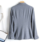 Pure Cotton Blazer™ — Own Every Moment with Unstoppable Comfort and Sharp Style (Blue XS) - | Zavonix