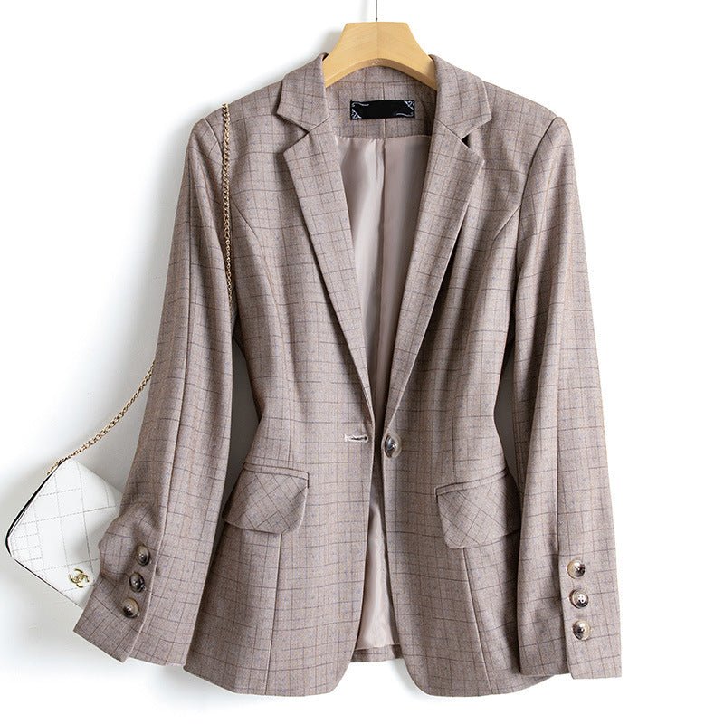Pure Cotton Blazer™ — Own Every Moment with Unstoppable Comfort and Sharp Style (Brown XS) - | Zavonix