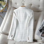 Pure Cotton Blazer™ — Own Every Room with Effortless Confidence and Timeless Style (Black XS) - | Zavonix