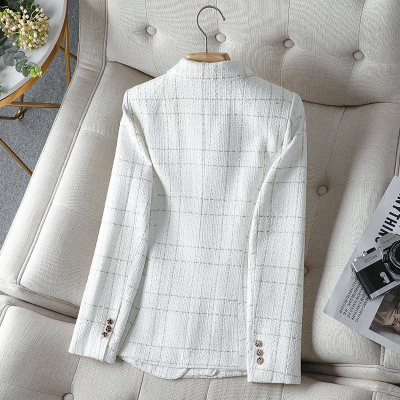 Pure Cotton Blazer™ — Own Every Room with Effortless Confidence and Timeless Style (Black XS) - | Zavonix