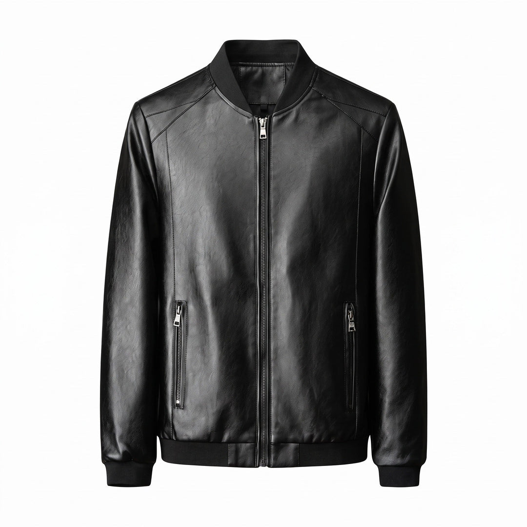 Qandrelwick Leather Zip Jacket product image 1