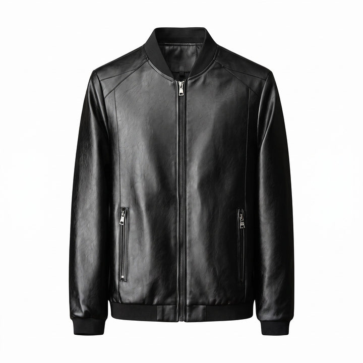 Qandrelwick Leather Zip Jacket product image 1