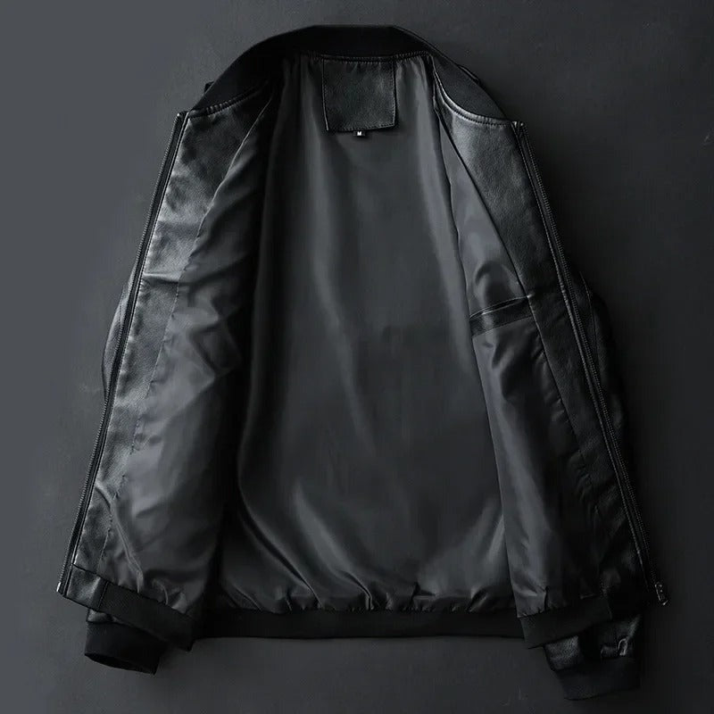 Qandrelwick Leather Zip Jacket product image 3