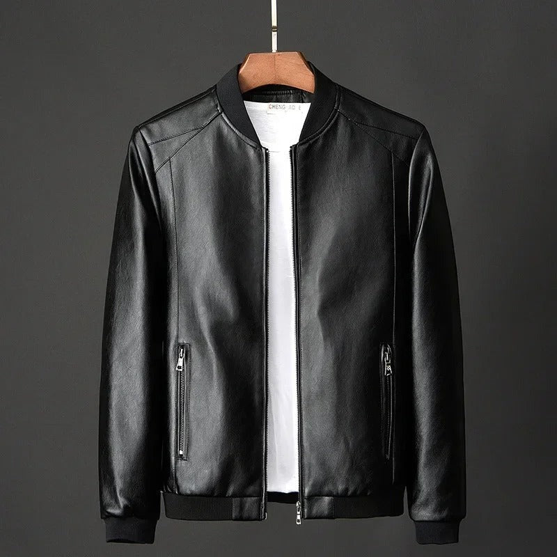 Qandrelwick Leather Zip Jacket product image 5