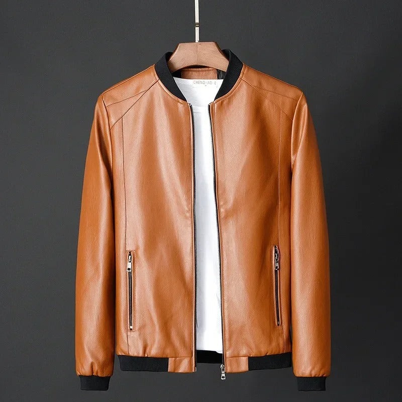 Qandrelwick Leather Zip Jacket product image 7