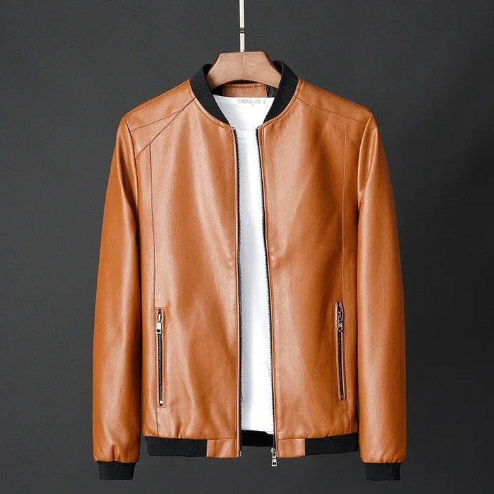 Qandrelwick Leather Zip Jacket product image 7