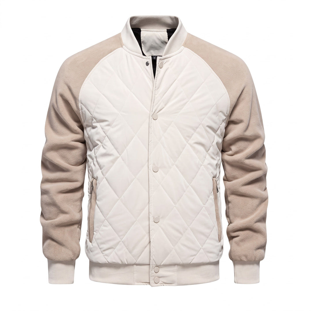 Qevraskorn Quilted Bomber Jacket product image 1