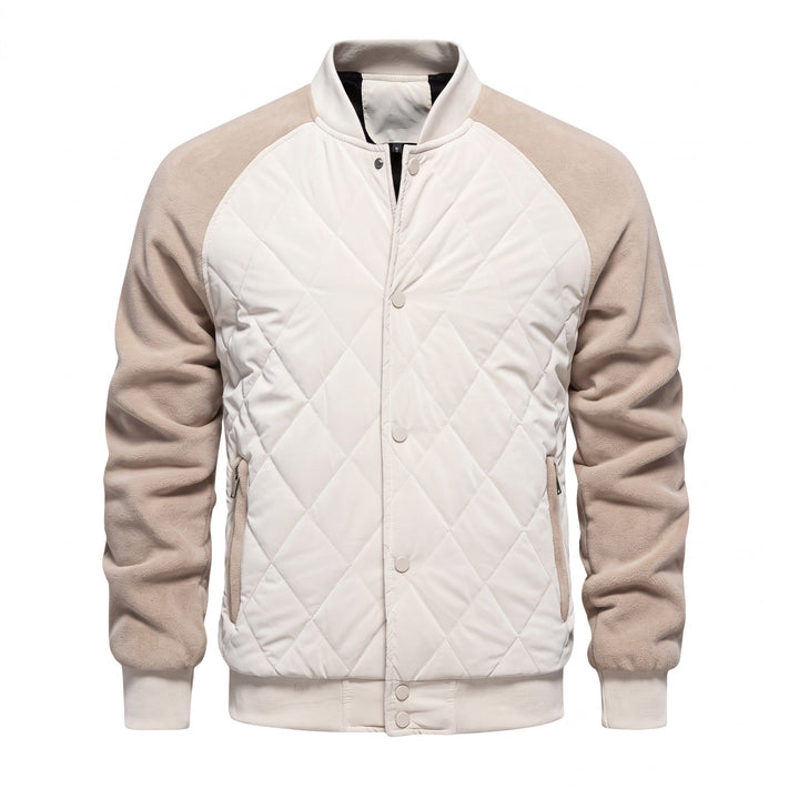 Qevraskorn Quilted Bomber Jacket product image 1