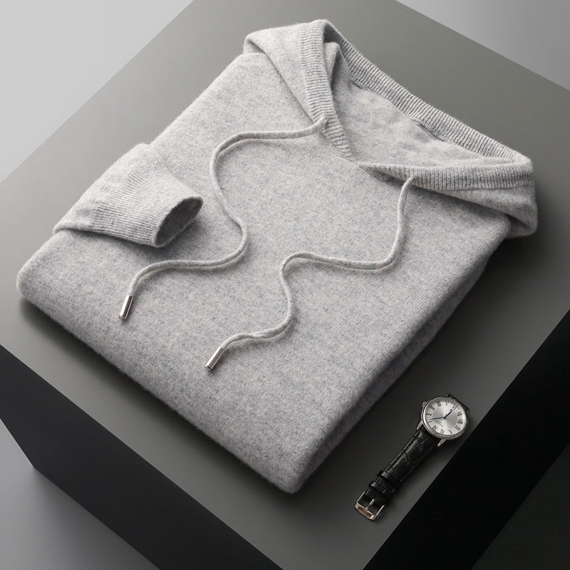 Qezlundric Merino Knit Hoodie product image 2