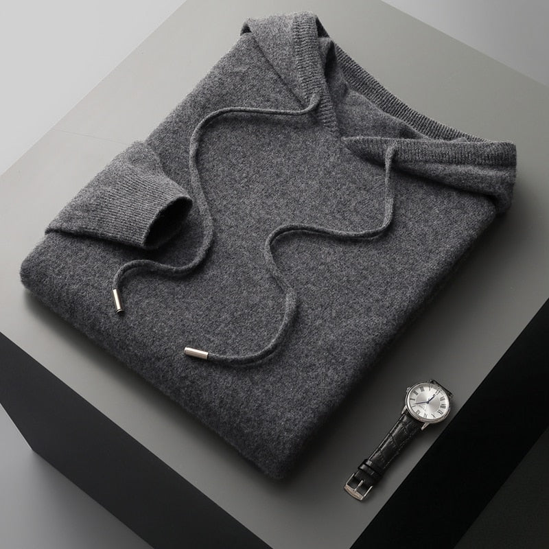 Qezlundric Merino Knit Hoodie product image 6
