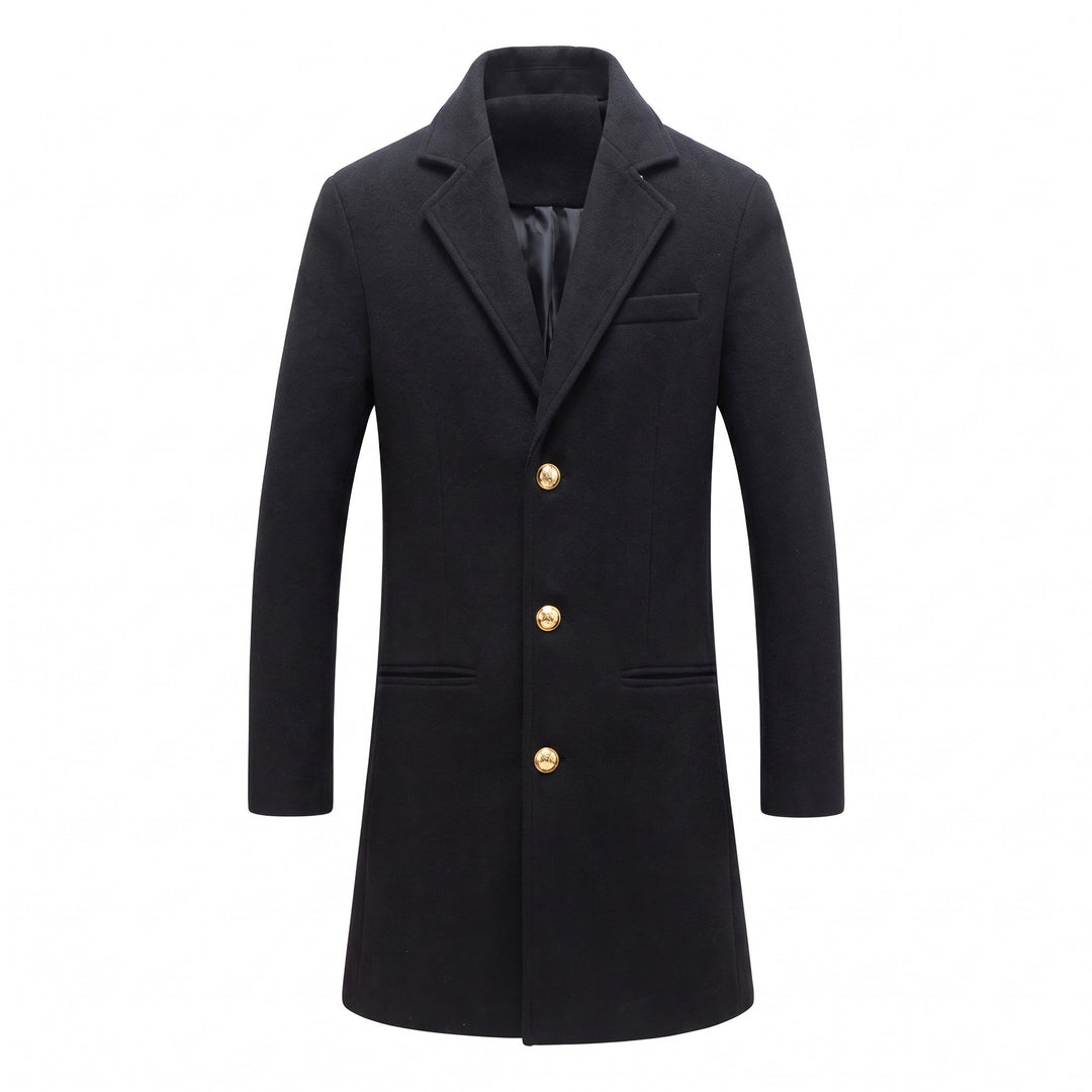 Qorvendusk Single-Breasted Overcoat product image 1