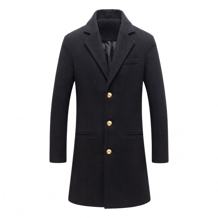 Qorvendusk Single-Breasted Overcoat product image 1