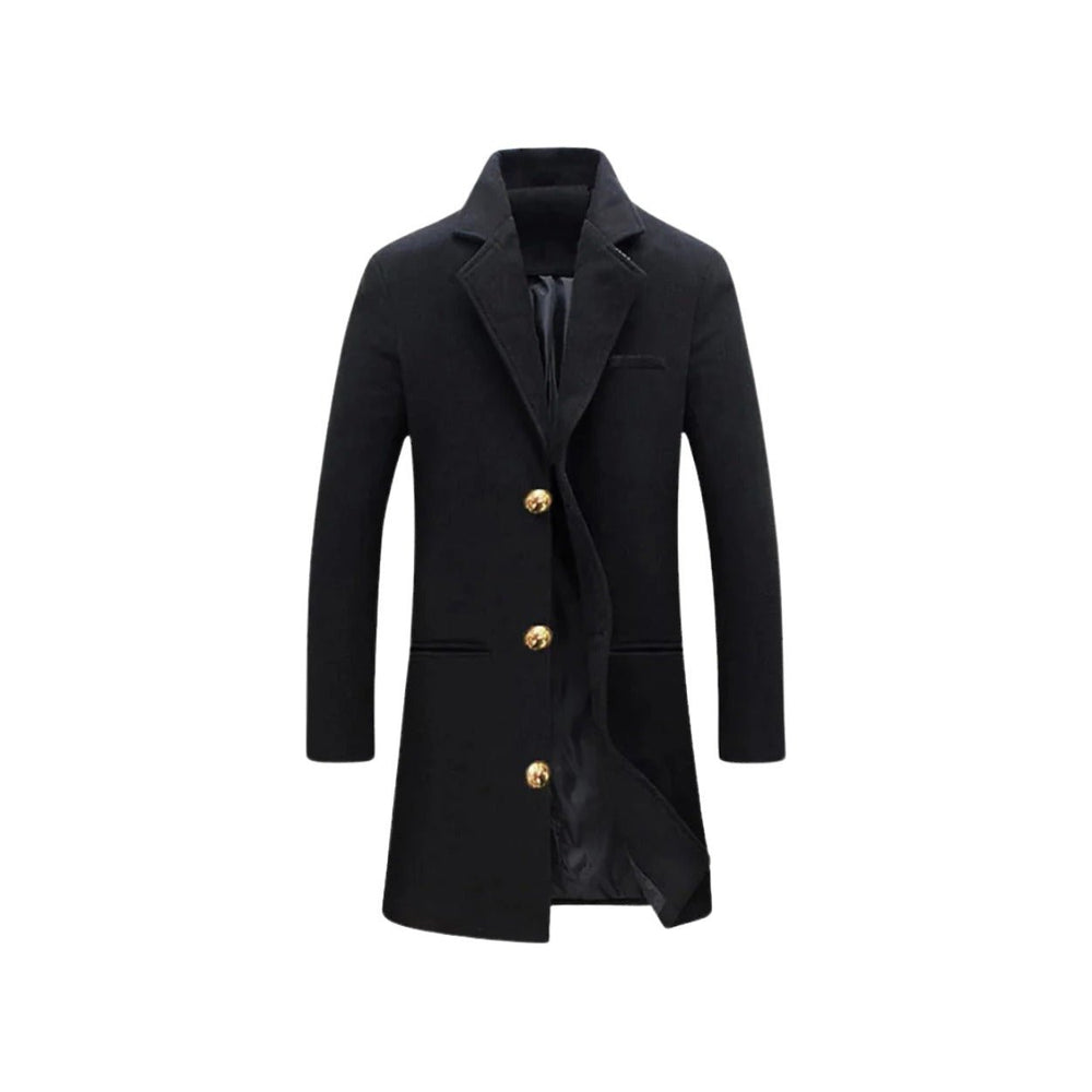 Qorvendusk Single-Breasted Overcoat product image 2