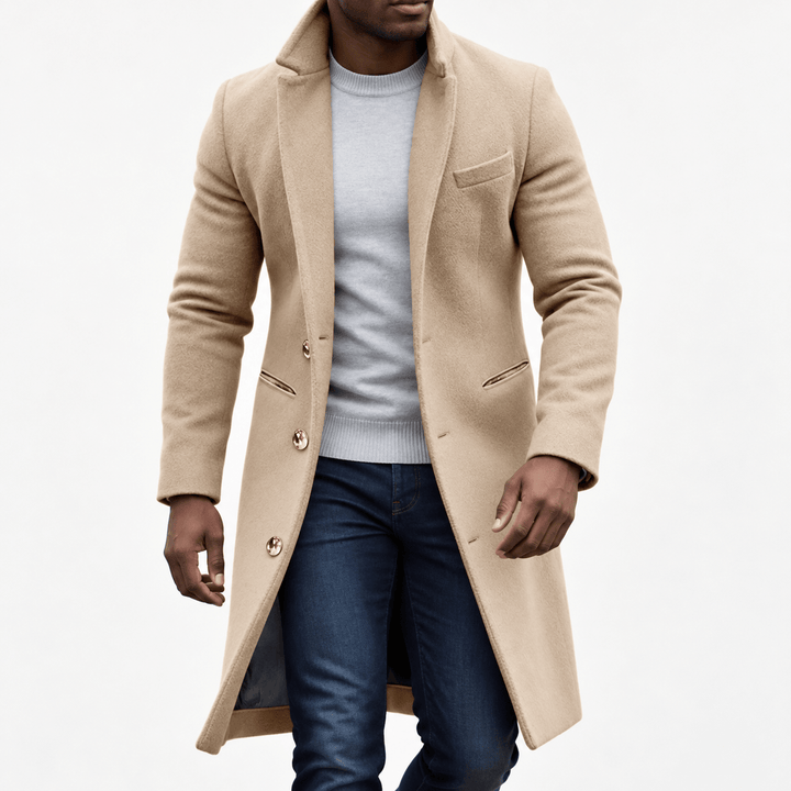 Qorvendusk Single-Breasted Overcoat product image 4
