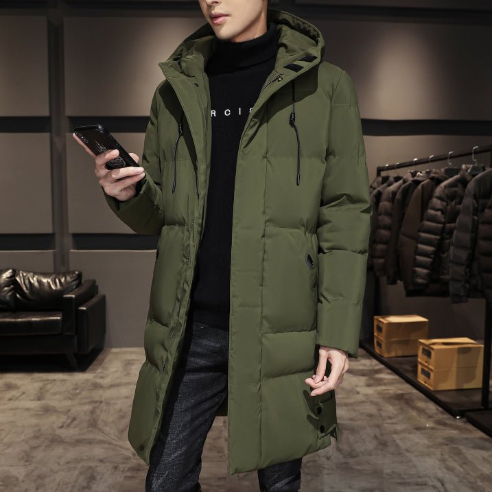 Quin Men's Winter Jacket | Quilted Design, Weatherproof 1