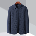 Quinn Men's Jacket | Diamond Quilted Casual Outerwear 4
