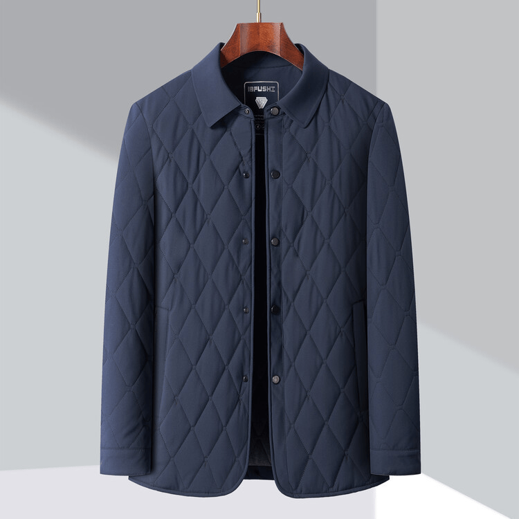 Quinn Men's Jacket | Diamond Quilted Casual Outerwear 4