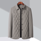 Quinn Men's Jacket | Diamond Quilted Casual Outerwear 5
