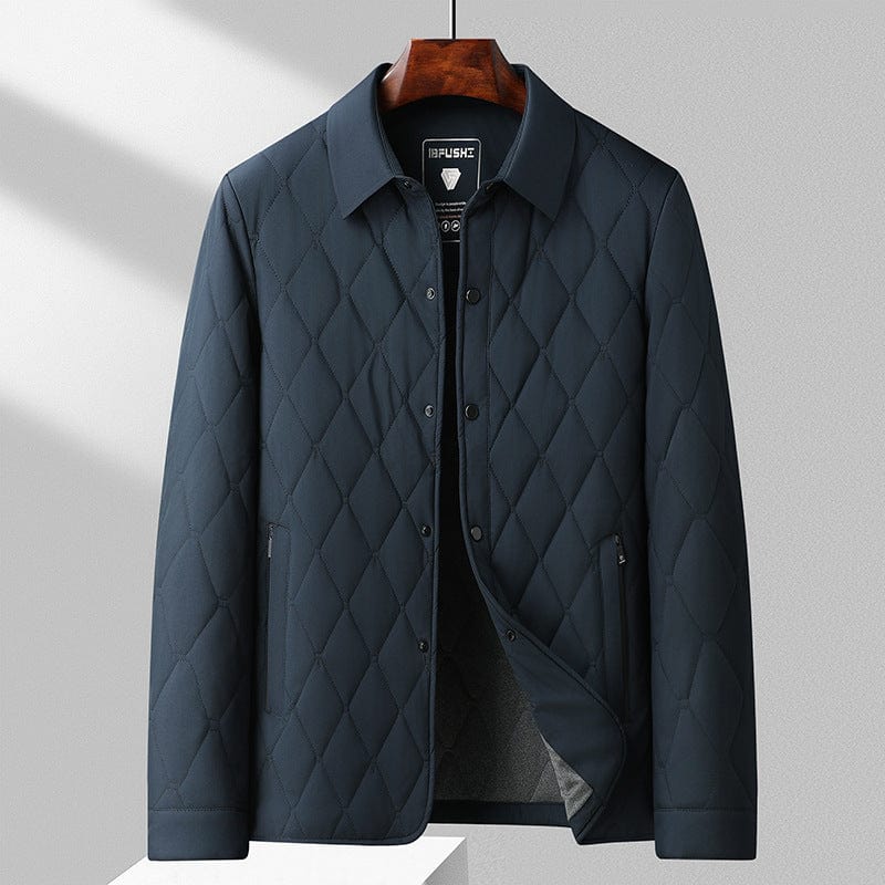 Quinn Men's Jacket | Diamond Quilted Casual Outerwear 1