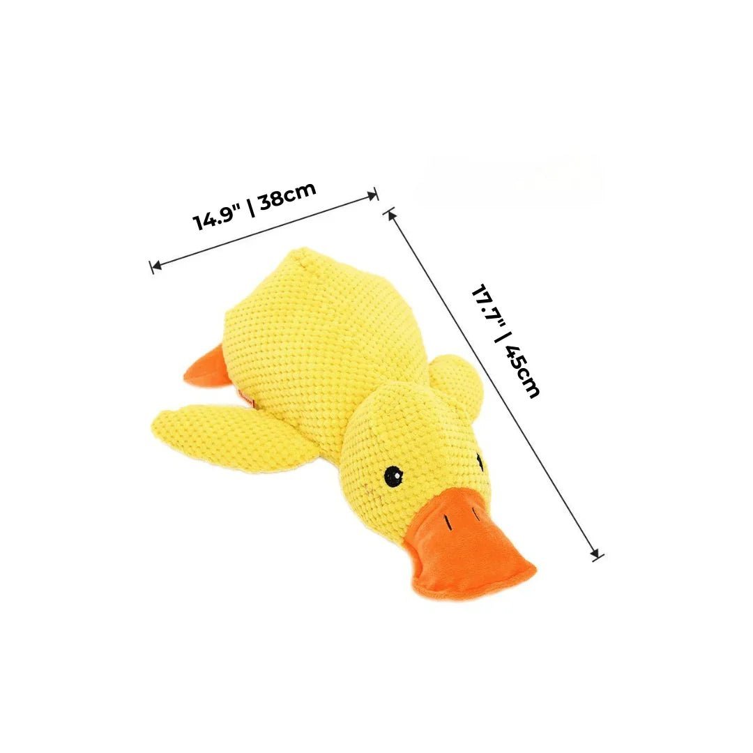 Quirky Duck Dog Toy | Durable Fabric, Quacking Sound 6
