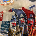 Quirky Holiday Pullover (Red XS) - | Zavonix