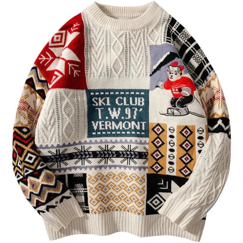 Quirky Holiday Pullover (Red XS) - | Zavonix