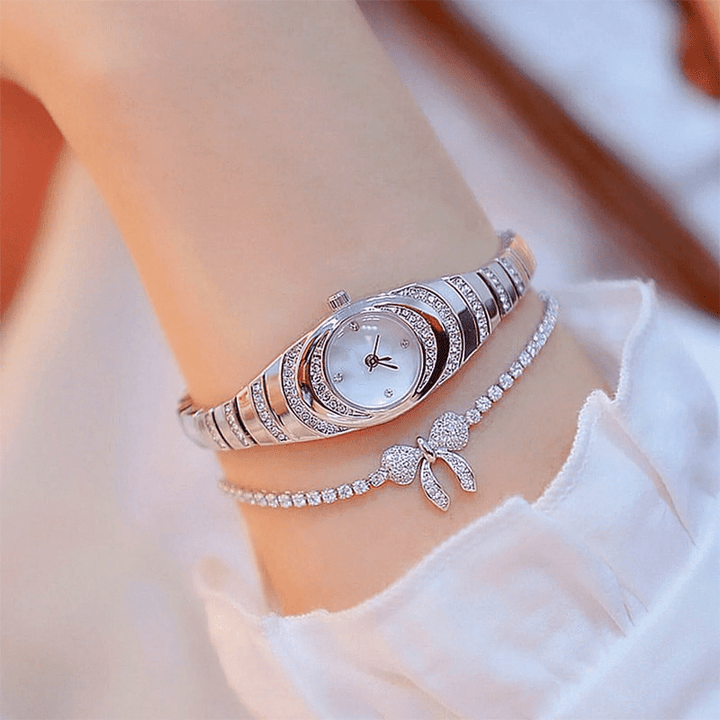 Radiant Rhinestone Bracelet Watch Product Image 05