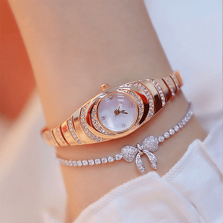 Radiant Rhinestone Bracelet Watch Product Image 09