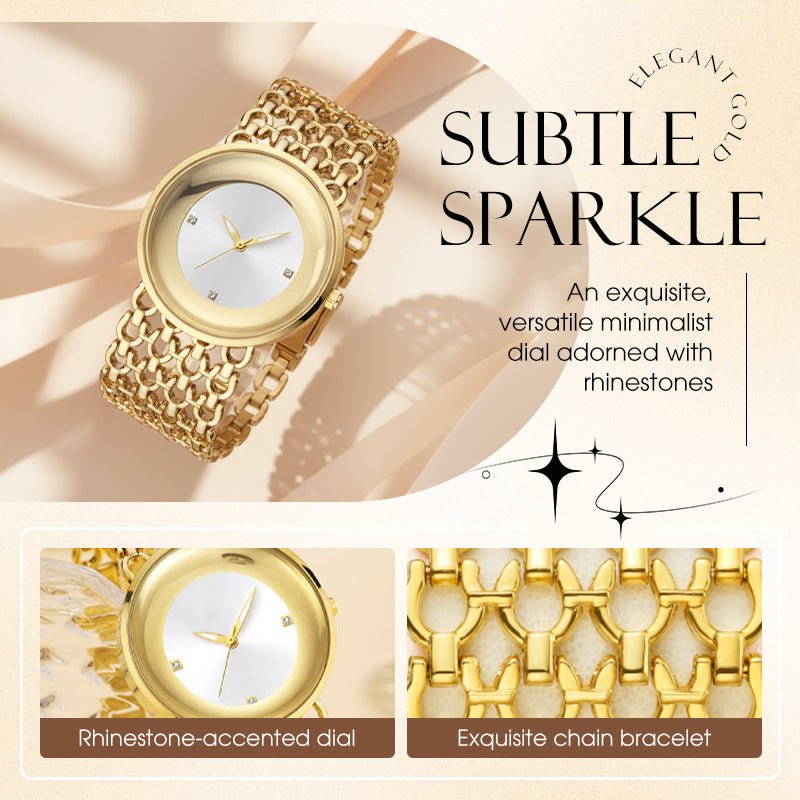 Radiant Rhinestone Womens Quartz Watch Product Image 06
