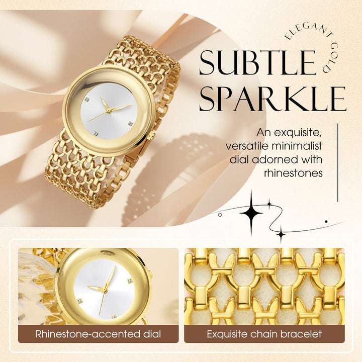 Radiant Rhinestone Womens Quartz Watch Product Image 06