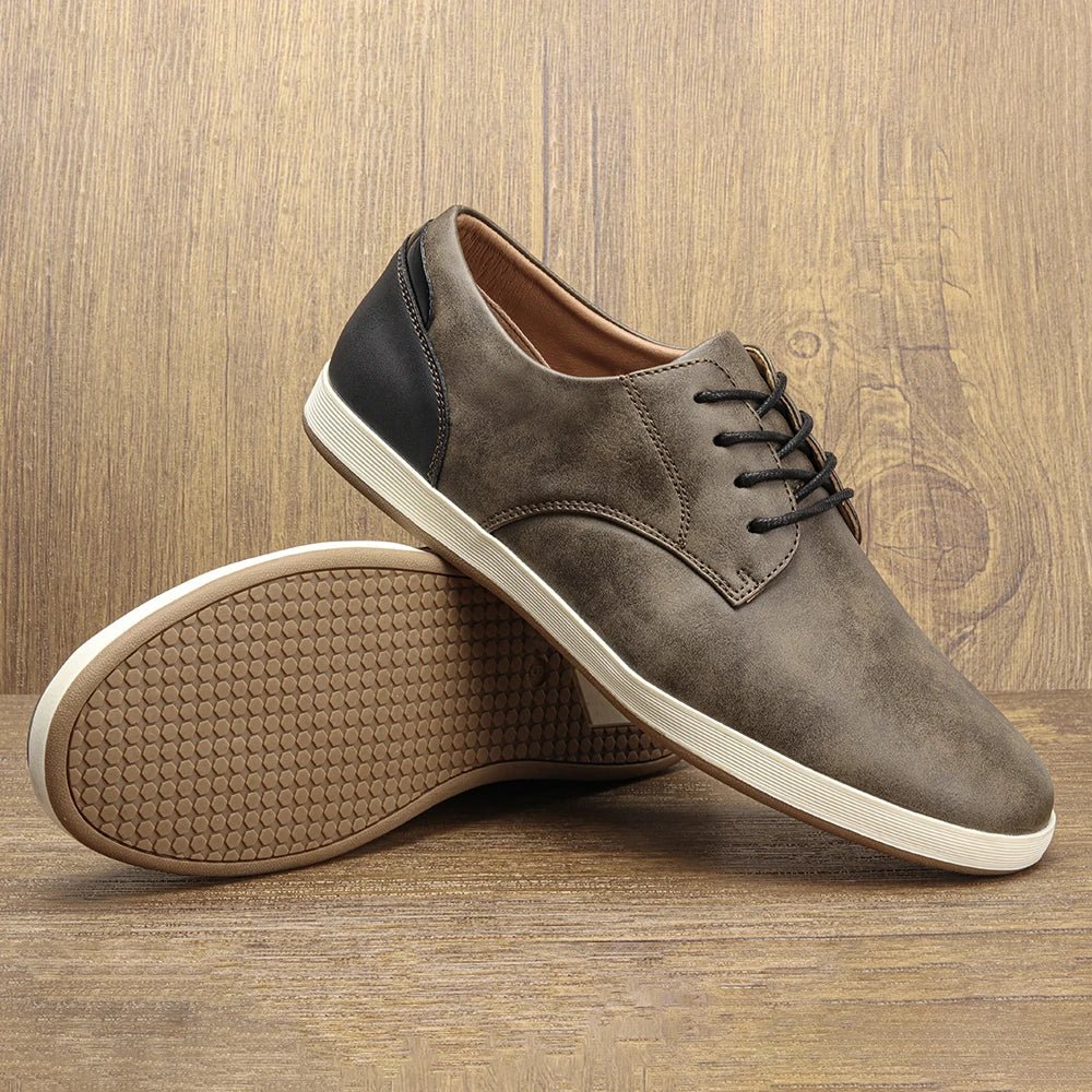 Rafael Everyday Leather Sneakers Casual Leather Sneakers (6 ) - | Zavonix