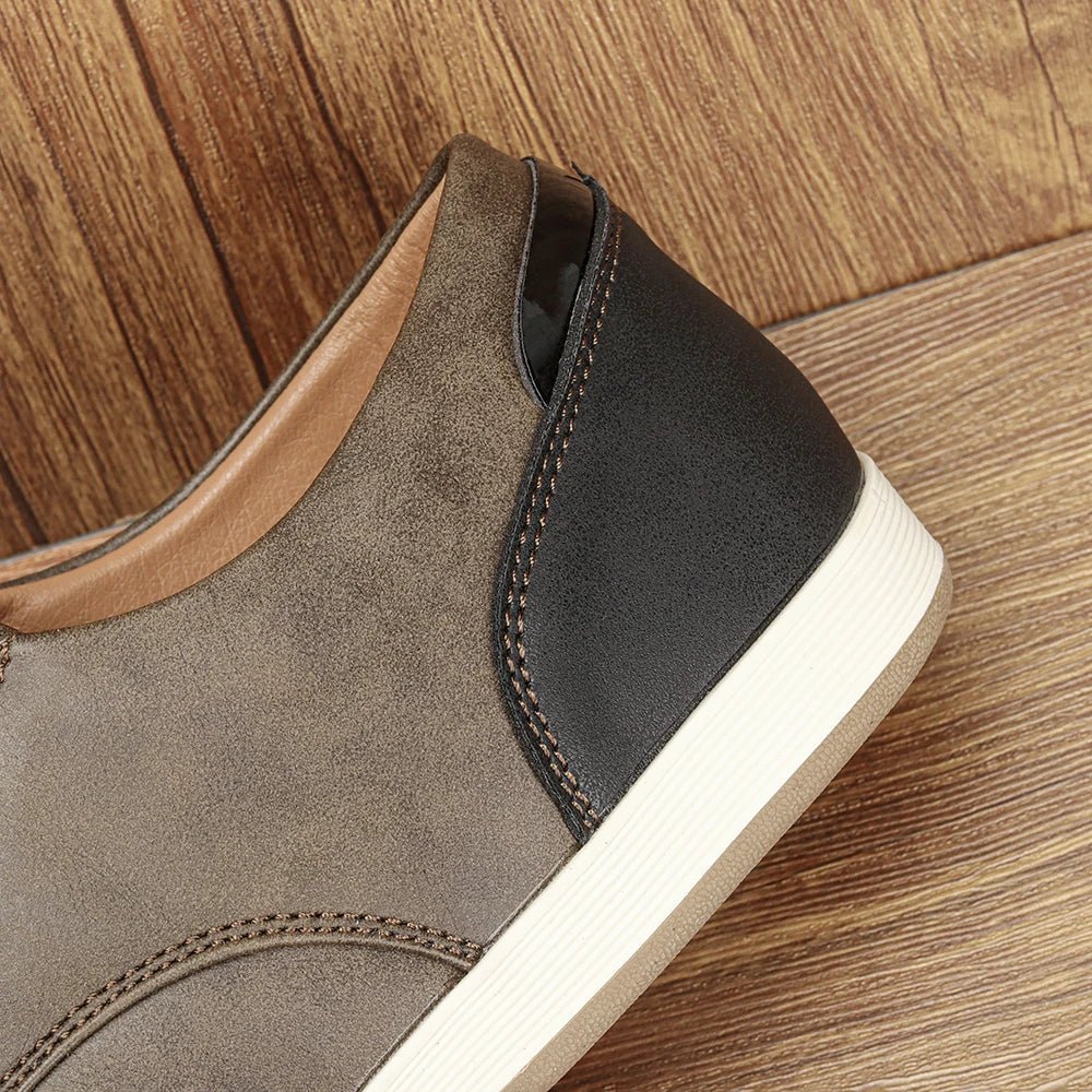 Rafael Everyday Leather Sneakers Casual Leather Sneakers (6 ) - | Zavonix