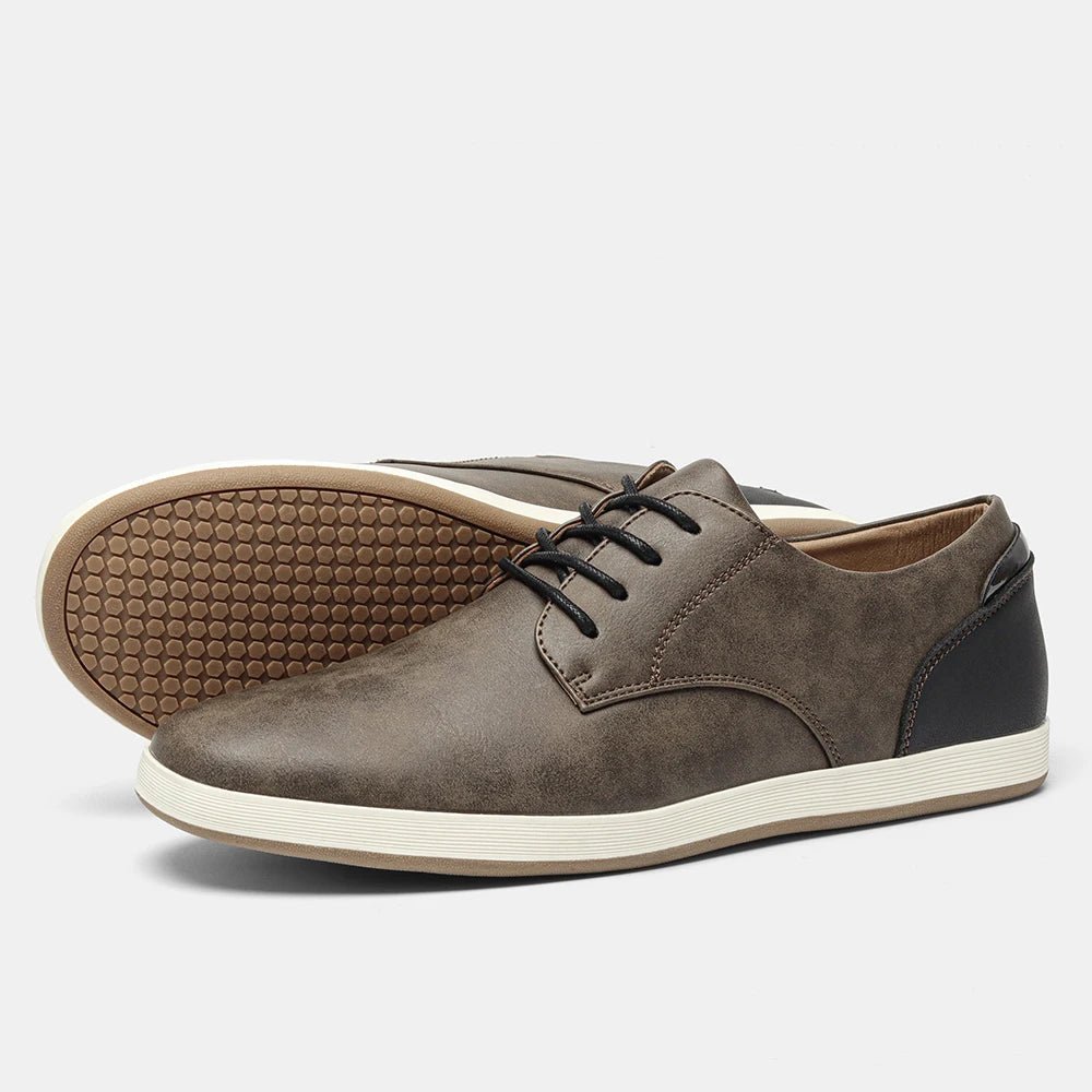 Rafael Everyday Leather Sneakers Casual Leather Sneakers (6 ) - | Zavonix