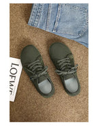 Air Mesh Walking Shoes — Breathable Extra Wide Comfort with Lace - Up Support (GRAY 40) - | Zavonix