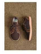 Air Mesh Walking Shoes — Breathable Extra Wide Comfort with Lace - Up Support (GRAY 40) - | Zavonix