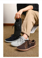 Air Mesh Walking Shoes — Breathable Extra Wide Comfort with Lace - Up Support - Zavonix