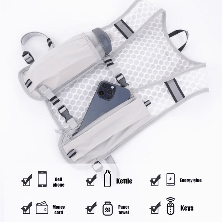 Rangeflow Nylon Running Vest Phone Storage Product Image 08
