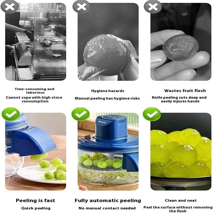 RapidPeel – Automatic Rechargeable Fruit Peeler ( ) - | Zavonix