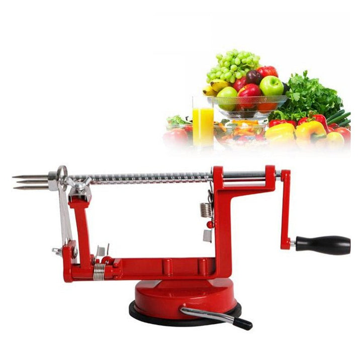 Rapidturn Apple Prep Station Manual Peeler Corer Spiral Slicer Product Image 01