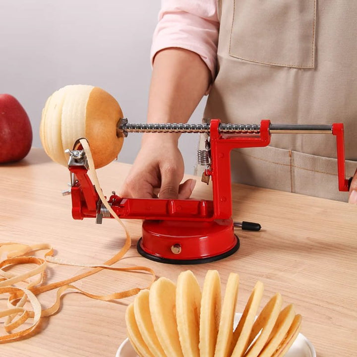 Rapidturn Apple Prep Station Manual Peeler Corer Spiral Slicer Product Image 02